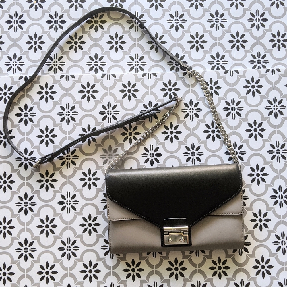 Michael Kors Color Block Chain Wallet Crossbody - image 1